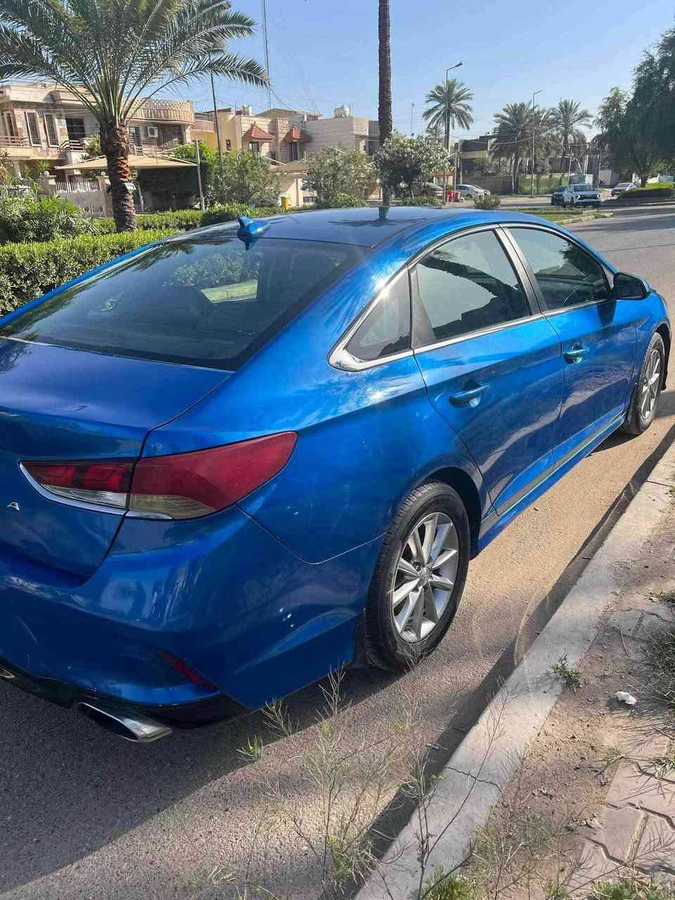 سوناته موديل ٢٠١٨ وارد امريكي حادثهه خلفي وبيهه جاملغ امامي ضربه بسيطه ***********
