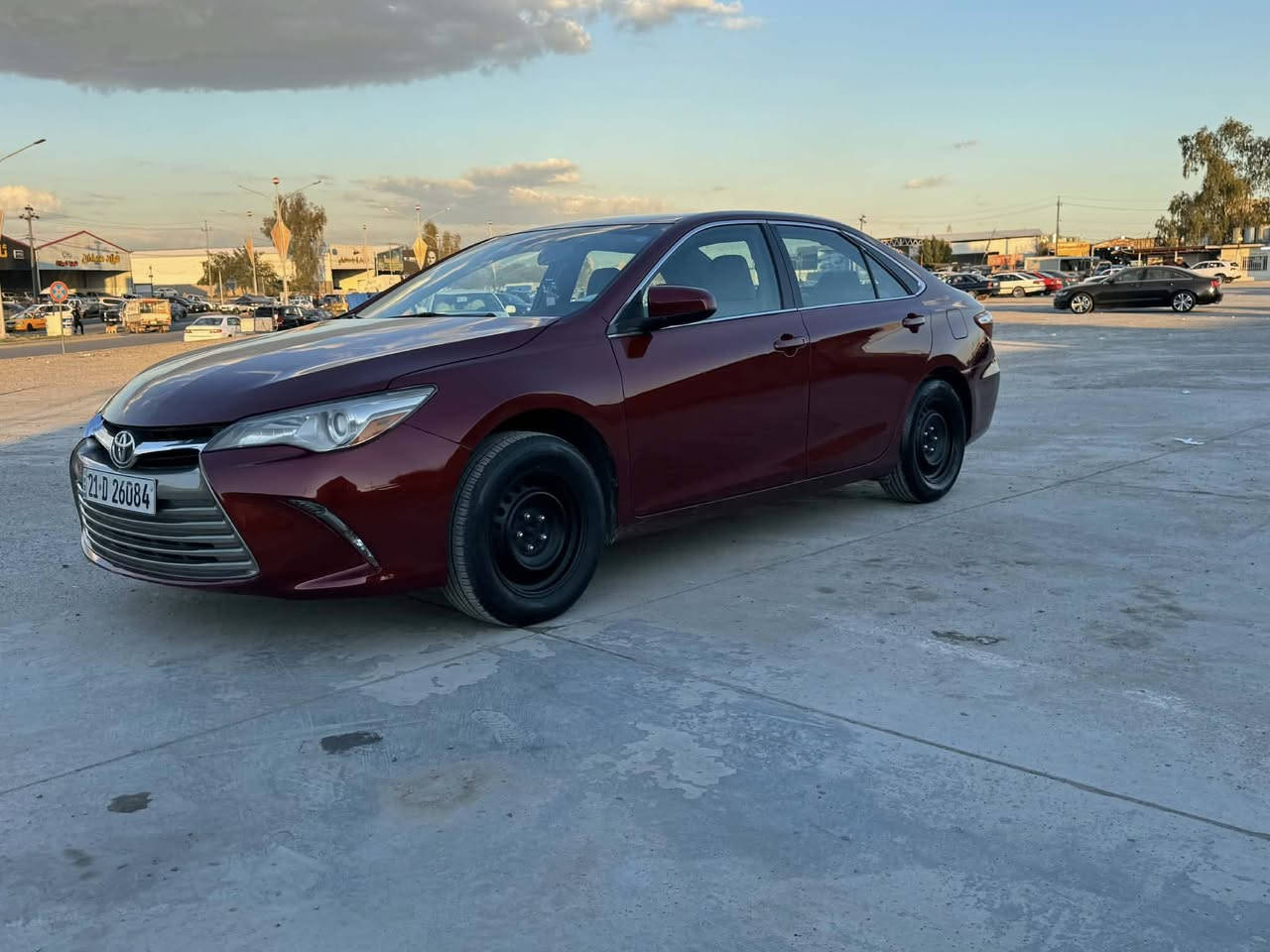 سلام عليكم
كاميري 2017 Le

كامري le مواسفات معروفة سنوية و رقم ژنگة جديد شرط تحويل بي كوبون بنزين سيارة نضيفة بدون مصرف گير محرك بشرط بدون صرف و بخار بدون فتح سيارة ماشي ١١٢ الف سيارة بي جاملخ و بونيت بدون دواخل ارباك بس ستيرن سعر 142 بي مجال 

مكاني كركوك ***********

سلام عليكم 

كاميري ٢٠١٧ مواسةفات Le 

رةقةم و سةنةوي و ژينكةي تازةية بةشةرتي تةحويل كوبوني بةنزيني هةية گير و مةكينةي بةشرت نةكراوة بي سةرف و بخار 

١١٢ هةزار روشتوة سةيارةكة بونيت و جاملغي بوياغة بي ناوگرتن 

نرخي 142 مةجال شوينم كةركوك ***********
