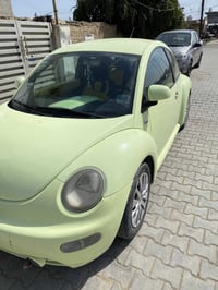 للبيع بيتل فولكس واكن2002 / اربعه سلندر كير ومحرك مكفول سيارة نضيفه رق...