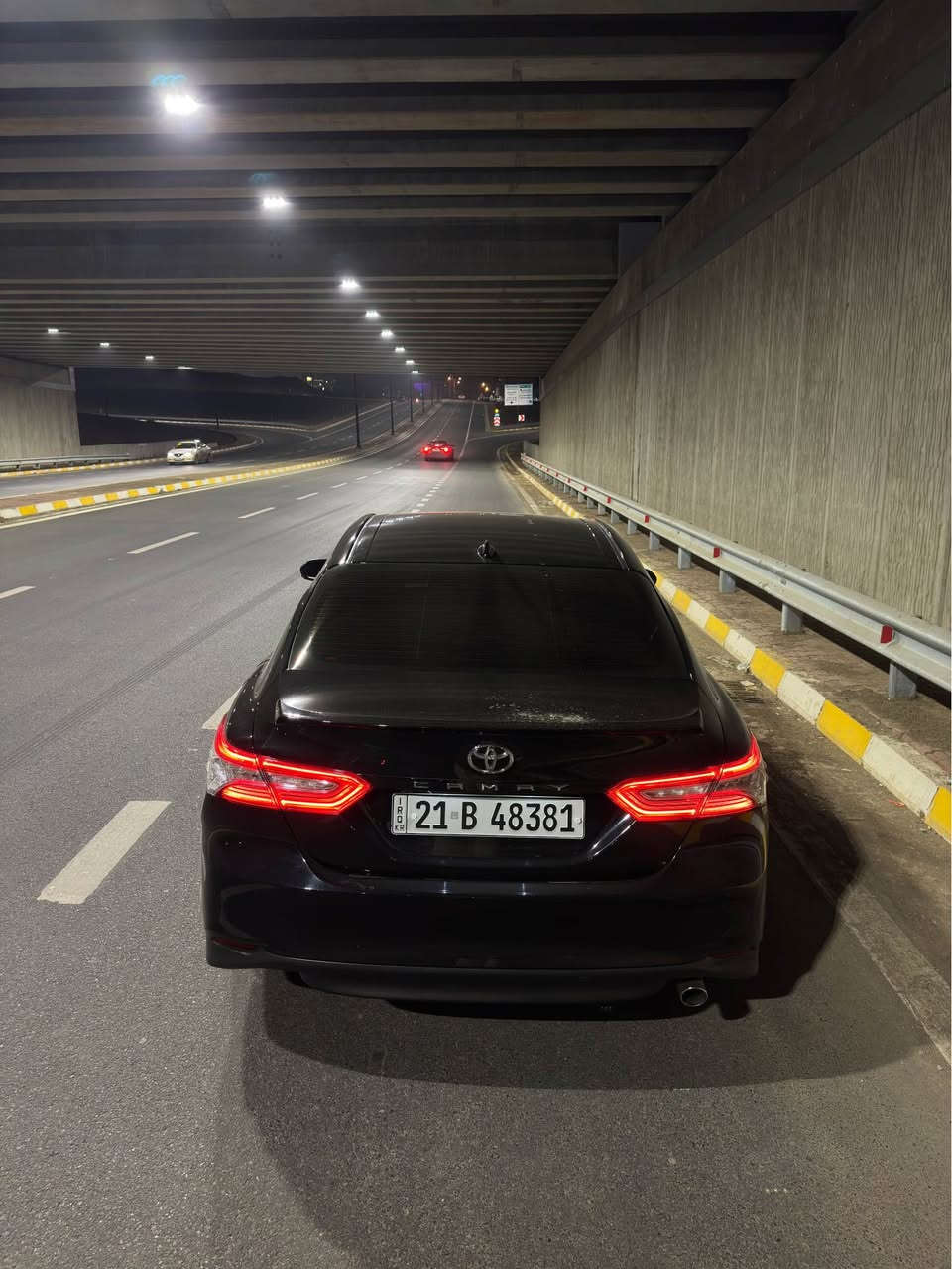 السلام علیکم

Camry LE
2021
٦٣ الف مايل
———————————
جملغ و باب سايق تبديل لي شركة بدون ارباك و داخل + ١ ماكن تعدیل بارد
سیارە ما بها صبغ  یعني سیارە بدون صبغ بس قطعتين مبدل بلادي
دهن مكينة و تايهرات بدلت جديد و سيارة غيرتى لايتات لي فول بلادي
———————————
رقم شاصي: 41C11AK7MU565324

السعر: 200$

العنوان: سليماني 
رقم ***********

ــــــــــــــــــــــــــــــ
کوردی

Camry LE
2021
63 Miles 

سەیارەکە چملغی سایەق و درگایی سایەقی گۆڕاوە بە بیلاد بێ ناوگرتن بێ ئرباگ 
سەیارەکە تازە هەموو سیرڤسێکی بۆ کراوە و تایەی تازەی لەژێراییە و لایتەکانی گۆڕاوە بۆ مواسەفات فوولی بیلادی ئەسڵی 

ناونیشان: سلیمانی 
رەقەم: *********** السليمانية, العراق
