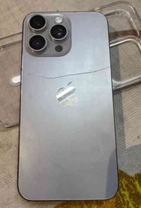 ايفون 15 برو ماكس  ذاكرة 256 بطارية 80 مبدل شاشة اصليه مال تفصيخ وفطر ...