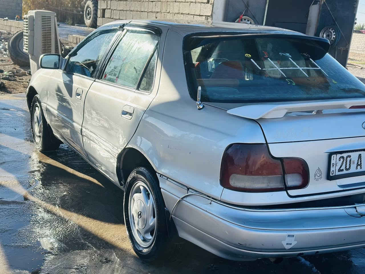 سلام عليكم سياره النتره دمعه موديل 1994 سياره 
نضيفه نقصه بس دعاميه خلفي محرك كير كفاله 
بسمي تحويل ثاني يوم السعر 30 او بيه مجال 
مكاني اديالى منصوريه الجبل رقم الهاتف ***********
