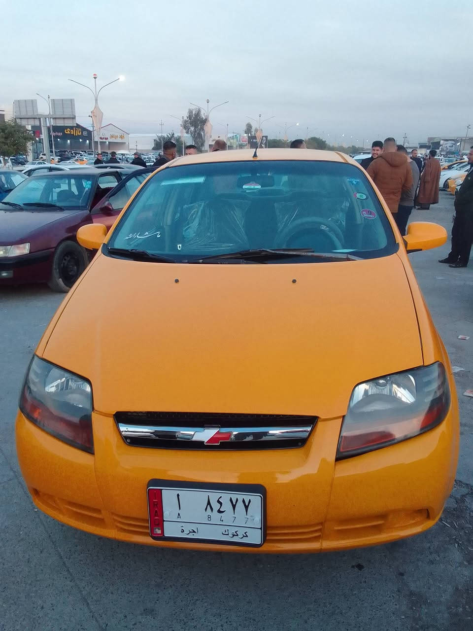 سلام عليكم افيو عزيز ويسي موديل 2006 بيهه طخه زغيره سياره جاهزه تخم تاير جديد بدون نقص سنويه جديده شرط الوكاله نقابه صفر بيهه بطاقه بانزين هم سعر 50 بيهه مجال لطيبين مكاني كركوك ***********
