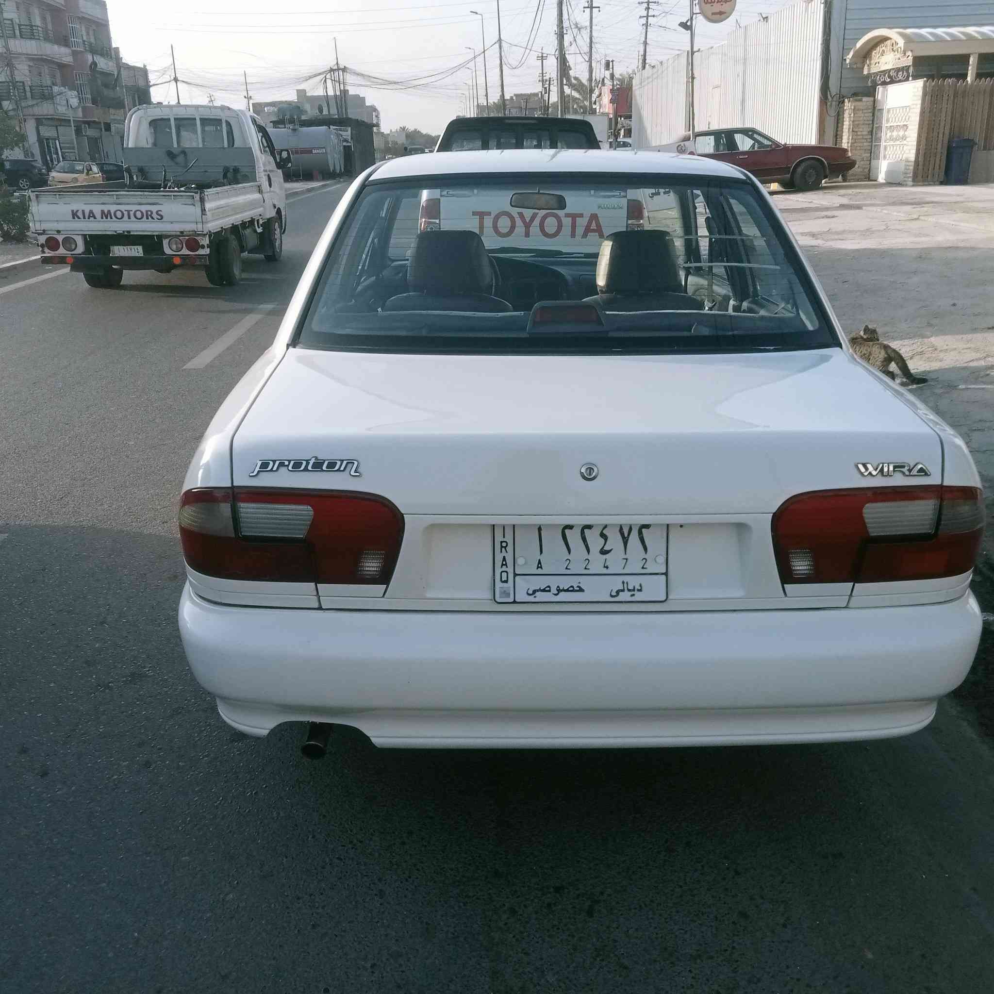 سلام عليكم
سياره للبيع بروتون 2002 سياره كفالة عامه لاضربه ولا صبغ وبارد مكينه كير وحداديه أمامي و خلفي شركه ماشيه 76الف تخم تاير جديد بطن شركه مشروع وطني تحويل مباشر رقم ديالى راعيها ب ديالى تبريد ثلج عنوان بغداد طالبيه ***********  سعر 78وبيها مجال الطيبين
