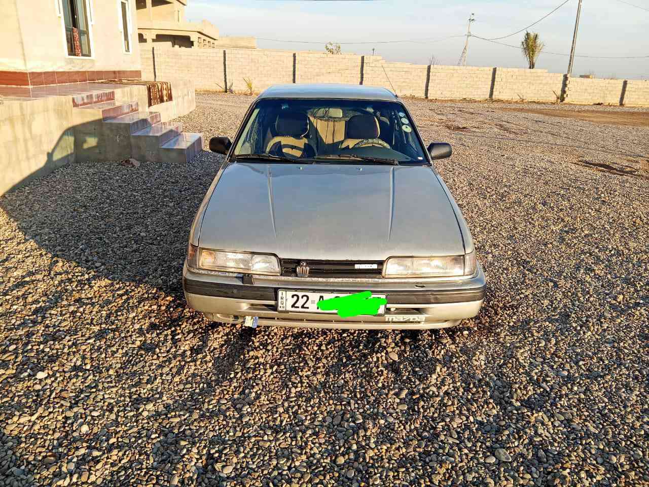 السلام عليكم
للبيع سياره مازدا 626 لون سلفر موديل 1991 جنطه رقم اربيل دولي مع دفتر بانزين شرط التحويل السياره نظافه فول العنوان قرية أشميط للأستفسار الاتصال على الرقم ***********
