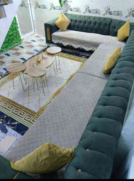 قنفات ديوان  مودرن 

قياس قنفه 6  امتار 4 قطع شغل كركوك درجه اولى ارجل حديد ذهبي اصلي  اسفنج وخشب كلش قوي والقنفات كلش نظيفه اي عيب مابي 

السعر 460 بي مجال للطيبين ***********
