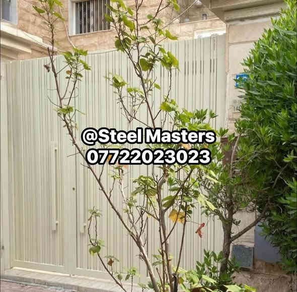 🛑نقدا & بالتقسيط 
ورشة Steel Masters لأعمال الحدادة 

تنفيذ وتوريد باب حديد تشكيل 

✅ تصميم عصري يناسب جميع المداخل 
✅ خامات حديد عالية الجودة لضمان الصلابة والمتانة 
✅ تنفيذ دقيق وتشطيب احترافي لضمان افضل النتائج 

📐 تصميم عملي  _ متين وامن متناسق مع الواجهات الحديثة 

تنفيذ فعلي من ورشة #steel_masters

📍 للتواصل والاستفسار:
+964 ***********
العراق_بغداد
