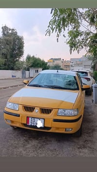 سمند ناطقه2011 للبيع جاهزة السيارة رقم انكليزي مميز هزة جديده مصفره هي...