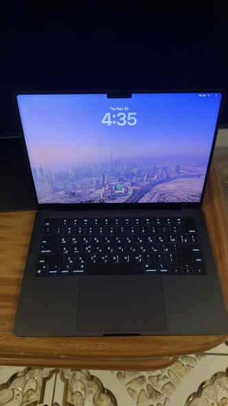 M4
14in
16/512
لون اسود 
سعر  2مليونين
***********
