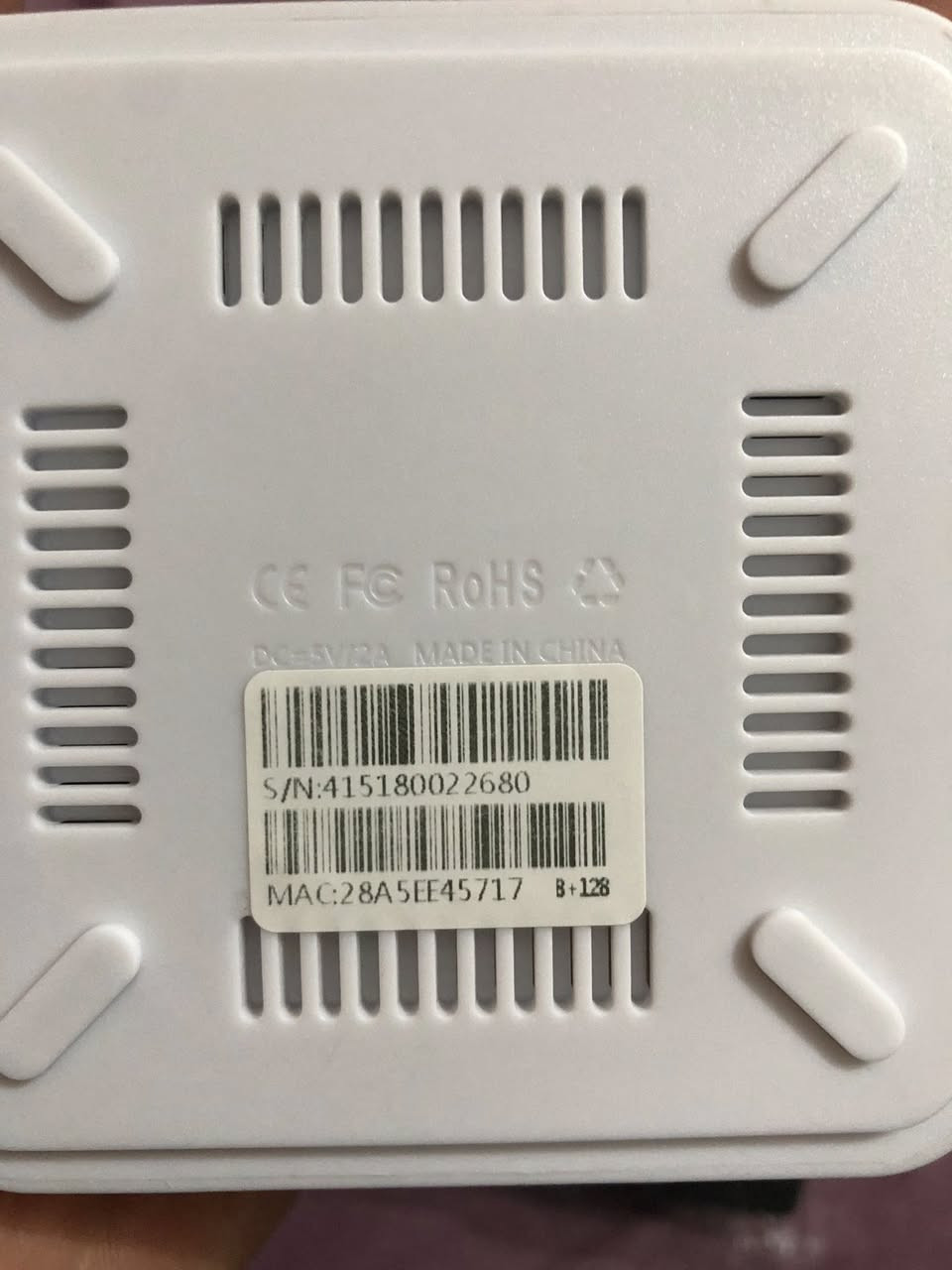 تيفي بوكس ذاكرة ٨-١٢٨
قطعة مخيفة وذاكرة عملاقة 
فقط ب٤٠


**إذا كنت صاحب هذا الإعلان وتريد حذفه لأي سبب، رجاءا أرسل رسالة إلى الدعم الفني**