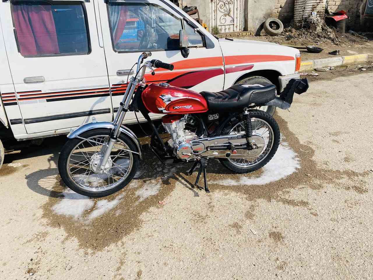 سلام عليكم دراجه نامه كلك تعميره جديده 2025 دراجه بل كارتون شرط سرعه وشلعه دراجه خير من الله محرك نامه تيربو الاصلي  العنوان الناصريه مركز سعر ٧٠٠ وبيه مجال دراجه تعبان عليه هواي الرقم ***********
