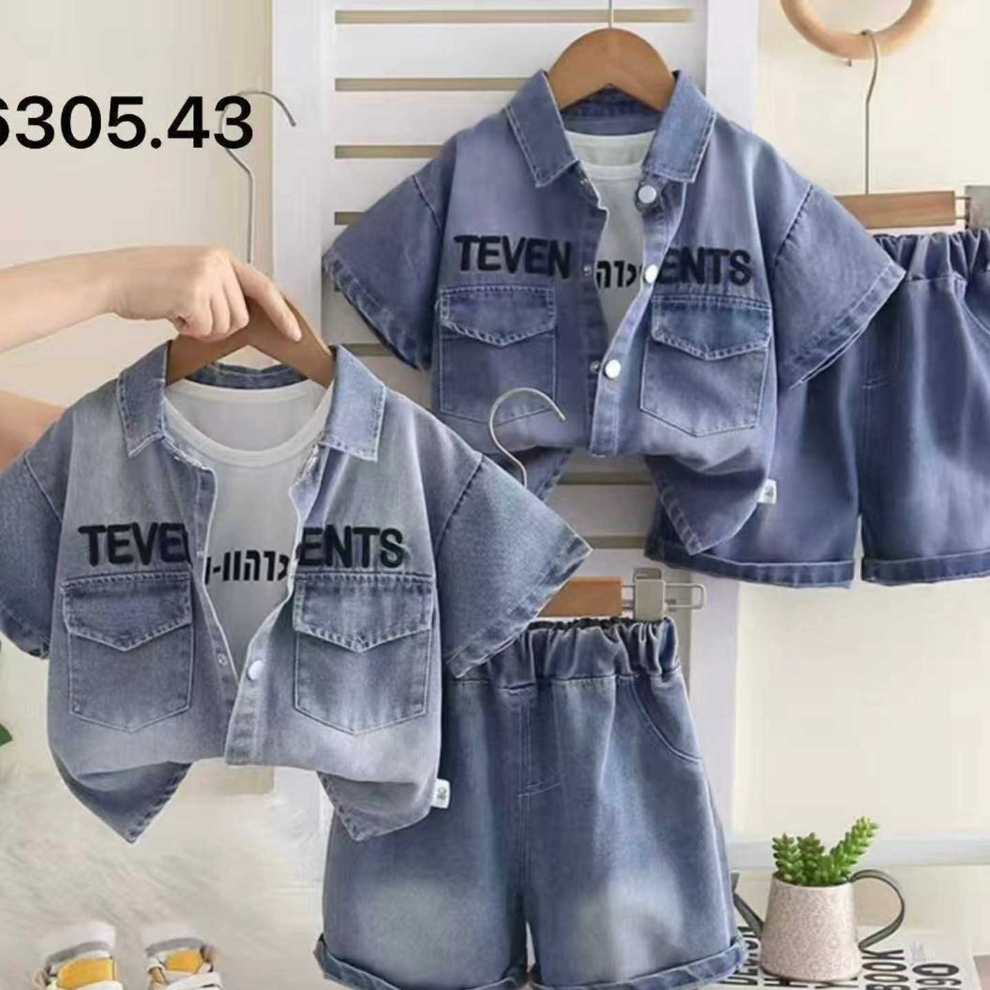 #طقم العيد وصل  ✨✔️
خامه جينز درجه اولى 
القياسات  5/4/3/2/1 سنوات
قياسات الموديل الثاني من سنه ونص الى 7 سنوات 
متكون من 3 قطع 
توصيل لجميع المحافظات 5


**إذا كنت صاحب هذا الإعلان وتريد حذفه لأي سبب، رجاءا أرسل رسالة إلى الدعم الفني**