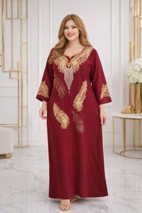 دشداشة كشمير • مقاسات 2x-5x • درزن كامل