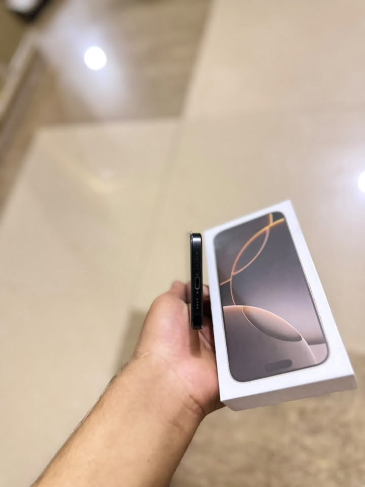 ايفون 16برو ماكس
265بطاريه 88.   كامل ملحقاته

مبدل فقط شاشه افضل شي 

عارضه ب 875وبي مجال 

مكاني بغداد العامريه 

***********
