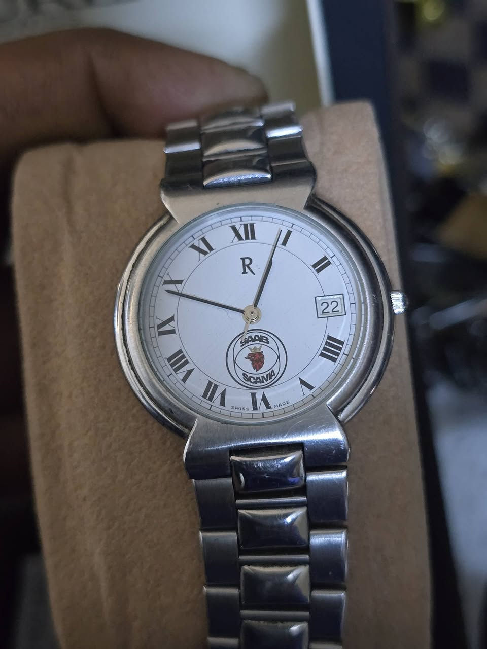 ساعه سويسري
دعايه لشركه سابا سكانيه للسيارات  SCANIA
شكل رايموند ويل 
أرقام روماني 
جام زفير 
سير واسع 
قشطه سمك قليل 
قطر ٣٣ 

٩٠ الف

المكان اربيل 
يوجد توصيل 

Samer Akeel AlJboory 
https://www.tiktok.com/@samerakeelwatch?_r=1&_t=ZS-92XzzfzgLln


**إذا كنت صاحب هذا الإعلان وتريد حذفه لأي سبب، رجاءا أرسل رسالة إلى الدعم الفني**