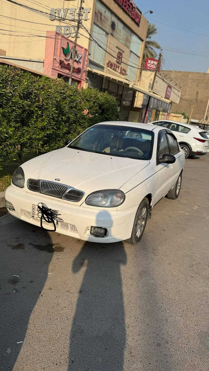 دايو اللانوس للبيع كير محرك جديد كير أوتوماتيك باسمنا شرط التحويل 2001 مصبوغ عام سياره صدر جديد كهربائياته كله شغلات تايرات جدد خصوصي مشروع وطني     رقم بغداد. السعر 38 ورقه بيه مجال الشراي بدلل رقم موبايل ***********
