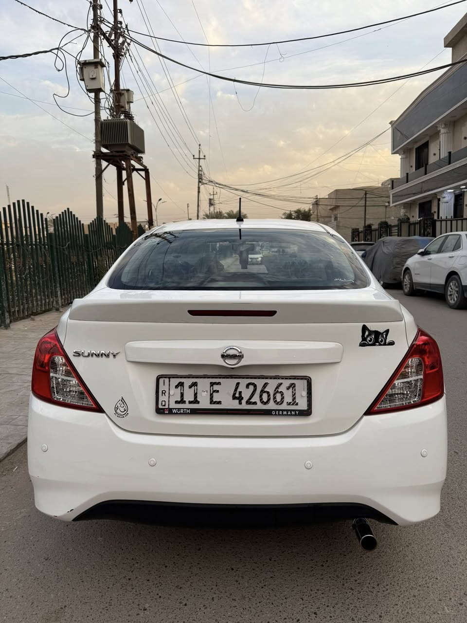 نيسان سني
استلام شركه خليجي  
موديل 2023 على وضع الزيرو  
ماشيه 48 كيلو
السعر 122 
رقم بغداد الدولي  وسنويه بأسمي وهزه وفحص كله جديد  شرط التحويل 
سياره جاهزه من جميع النواحي شرط تراي زيرو 
                                                    مكان السياره بغداد الغزالية

☎️   ***********
