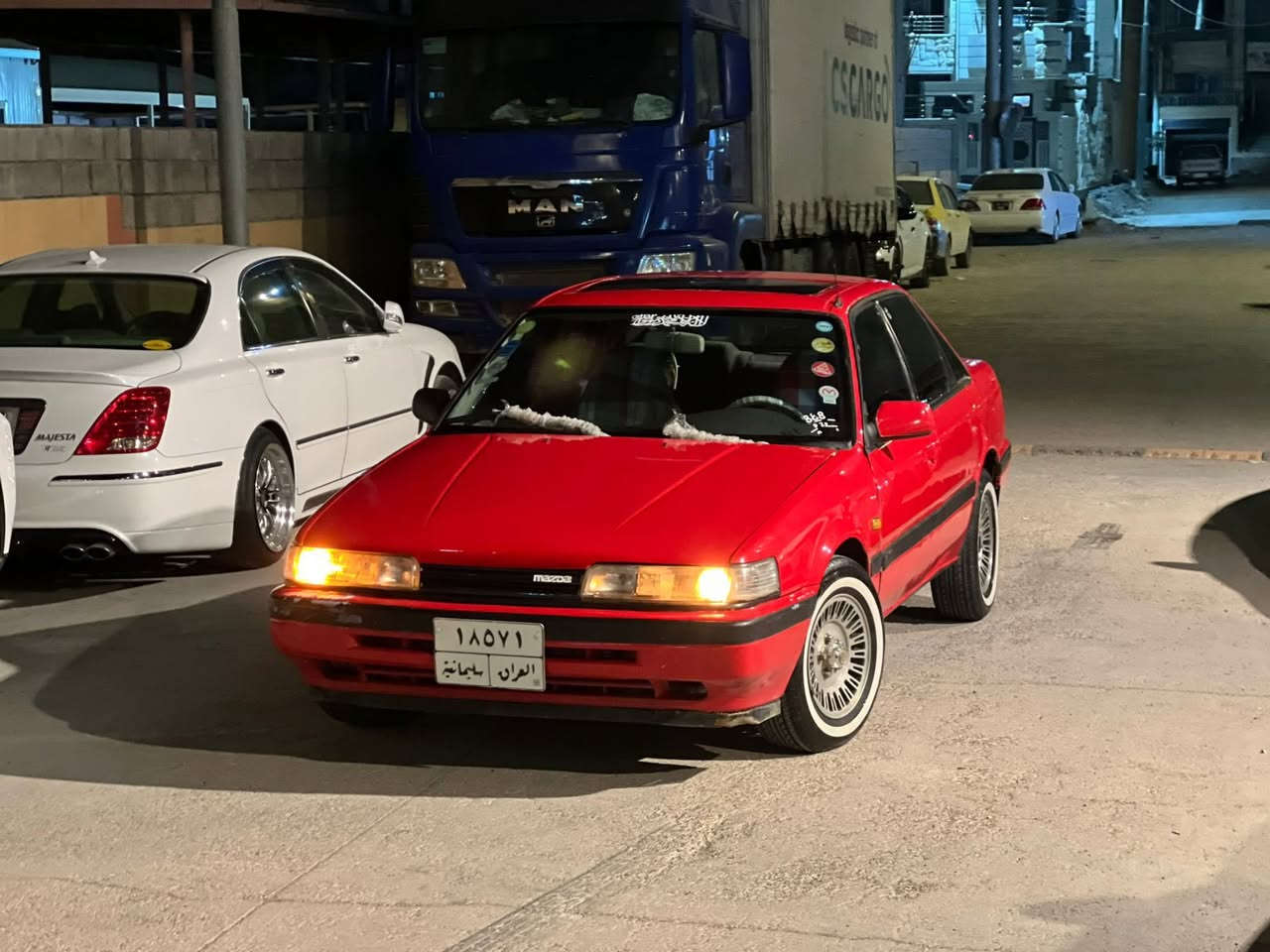 مازدا 1990 تبريد ثلج + توماتيك 😴
السياره لا ضربه و لا طخه كفاله عامه 💯
تخم تاير و ويلكب جديد صدر كامل جديد 📦
محرك 12 بخ كلش اقتصادي و قوي بدون مصرف 🔥
رقم سليمانيه سنويه جديد لحد 2027 شرط تحويل ✅
غرفتها كله جديد + گير محرك كلش جديد 💯
العنوان ~ كلار قضاء سليمانيه 📍
السعر ~ 45 وبيها مجال 💸
الهاتف ~ ***********
