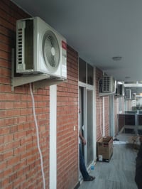 #تجهيز_تنصيب_صيانه تم تجهيز وتنصيب تلث سبالت Tcl انفرتر  واحد طن في مج...