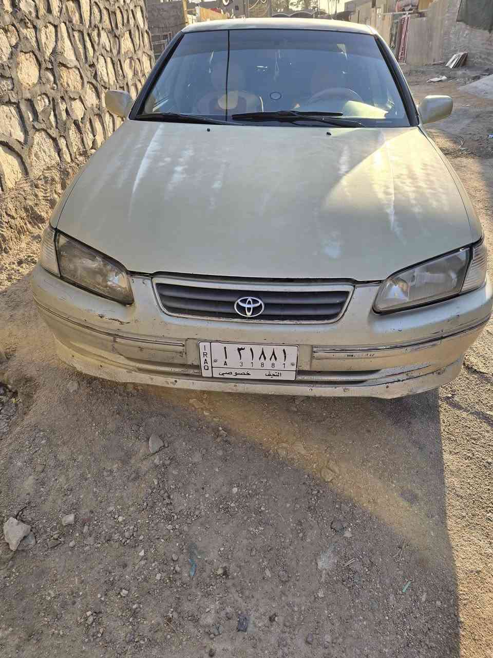 كامري موديل ٢٠٠١ 
محرك ٢٢٠٠      ٤ 
تدفئة تبريد شغالة و تبريدها خير من الله 
حدادية جديده 
تخم تايرات جدد 
كير و مكينه كفالة و السيارة صبغها جاردة شويه

السعر ٦٥ و بيها مجال 

مكاني بابل
 الواتساب فقط ***********٤
