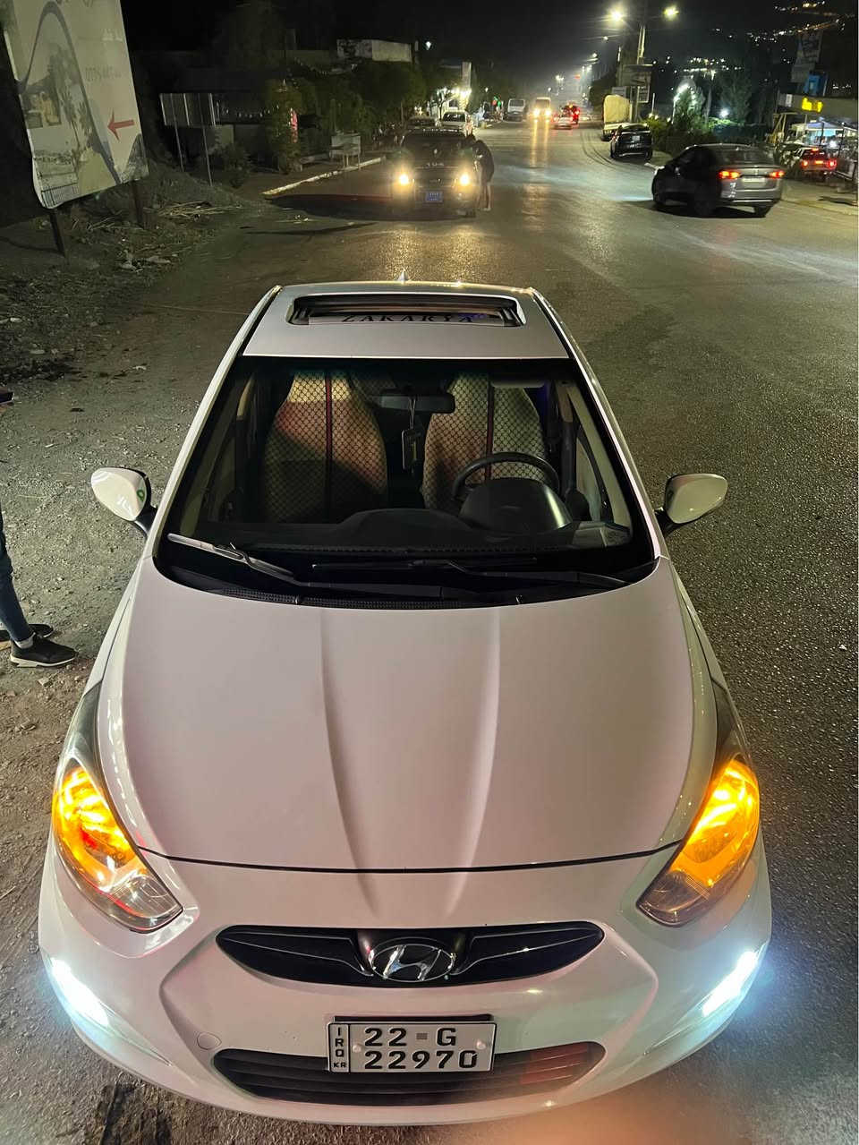 ئەکسێنت مۆدیل ۲٠۱۲ بۆفرۆشتن سەیارەکی زۆر پاکە سێپارچەی بۆیاغە جەمپێکی پشتی خەفیف هەیە لەگەل پەلەیاک سارد فول فول مواسەفات پێنج بالیف پێنج ویل  ABS سلایت  ناوزەرد گێرو مەکینە بەشەر ژمارەی مۆبایل ٠۷٥۱۲٥٠۸٤٤۲ أربيل, العراق
