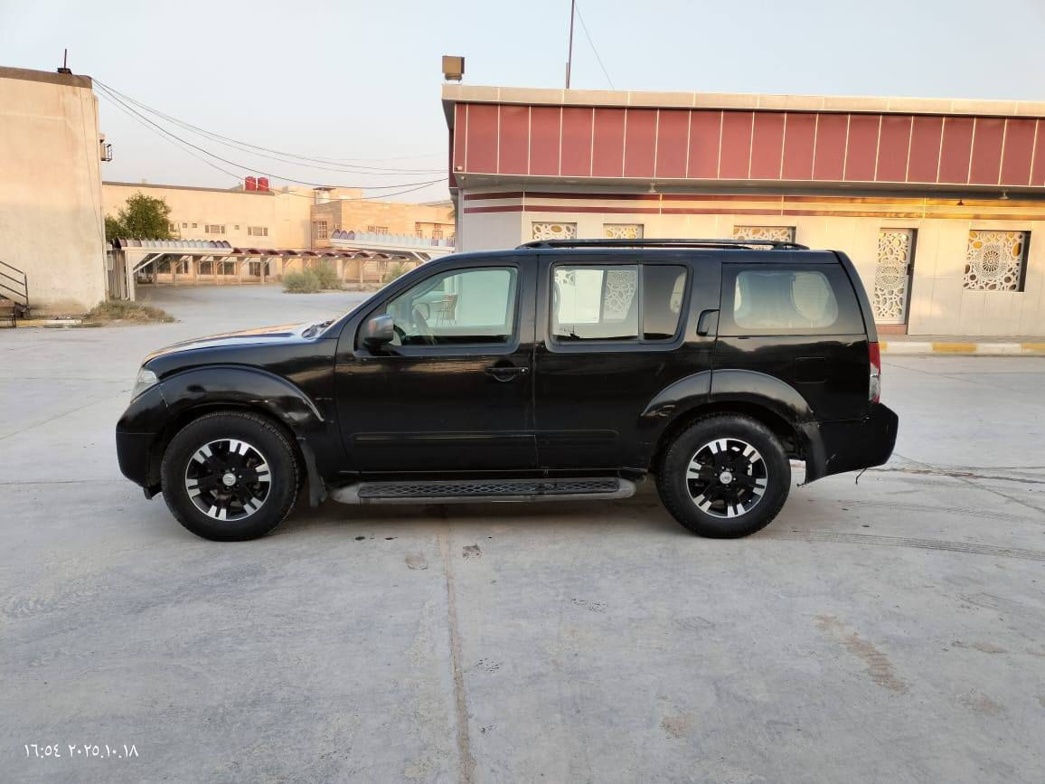 سلام عليكم
نيسان باثفندر 2007
السعر 58
السياره متجايه ومعمره
مكينه وكير توني شادهن حاويه
سياره جاهزه 
مكاني ناصريه مركز 
***********
