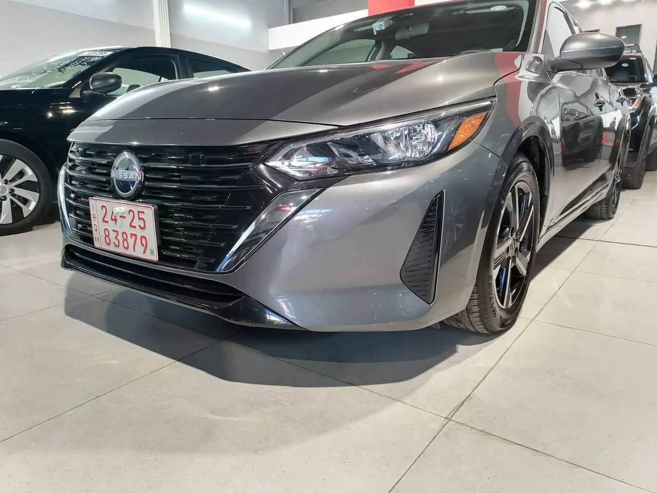 Nissan Sentra 2024 sv
27000mil 
بصمه تشغيل 
نقطه عمياء
رادار امامي رادار خلفي كامره خلفيه 
شاشة كبيره الحجم 
كار بلي واندرويد اوتو 
ضرر بابين جهة السايق تبديل نفس اللون 
ايربك بردة جهة السايق فقط
رقم الشاصي 
سياره كاتي تترقم جميع المحافظات الشماليه  
للاستفسار الاتصال على :
***********
***********
