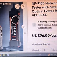 جهاز فحص • وايرات فايبر • وايرات عادية