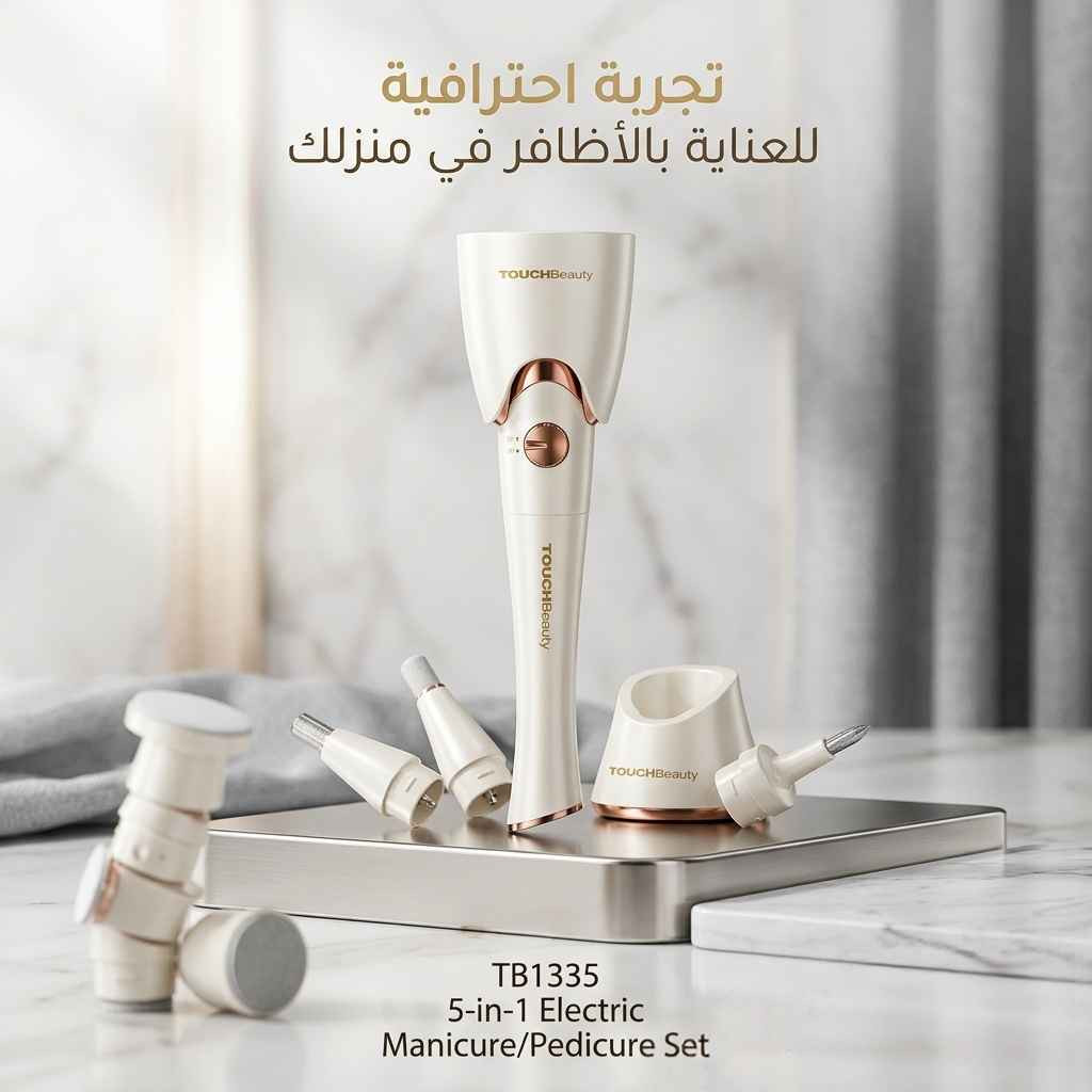 تتضمن المجموعة 5 رؤوس قابلة للتبديل لتشكيل، وتلميع، وتنعيم الأظافر، بالإضافة إلى إزالة الجلد الميت والكالو. 

تتميز بتصميم مريح ومحمول، وتعمل ببطاريات AAA لسهولة الاستخدام والتنقل. المحاويل, بابل


**إذا كنت صاحب هذا الإعلان وتريد حذفه لأي سبب، رجاءا أرسل رسالة إلى الدعم الفني**