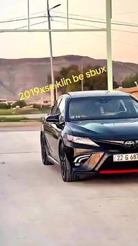 TOYOTA CAME 2019 XSE تويۆتا كامرى 2019 موسافات XSE بى تەقه وردقه شتێكى...