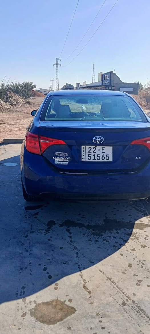 السلام عليكم 
للبيع كورلا ٢٠١٧ se بدون ضرر
رقم اربيل دولي
مواصفات 
مثبت سرعه 
شاشه حجم كبير 
كامره خلفيه
مري هيتر
تحديد مسار
رادر
زنون عالي ناصي 
محرك وكير شرط 
تبريد ثلج 
السعر 142 بي مجال
سياره بدون ضرر 
بجم كبس الصدر مالته نص عمر 
الاتصال ***********
مكان بعقوبة دور الزراعه
