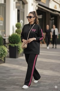 سوت نسائي • قطني • فري سايز ٧٥كج