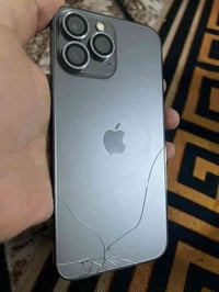 ايفون 13 برو ماكس  بطاريه 92 ذاكره 256 نموذج m مبدل فقط كامره  كسر بل ...