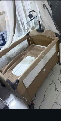 عرض خاص لفترة محدودة 🤩😍  سرير وقفص متكامل 1X4 ماركة POPYPAPPA يتماز با...