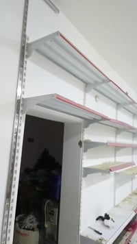 رفوف للبيع شرط #لاصلي  اخو الجديد  تتحمل اوزان ثقيله  قيسات عرض  ١٢٠ *...