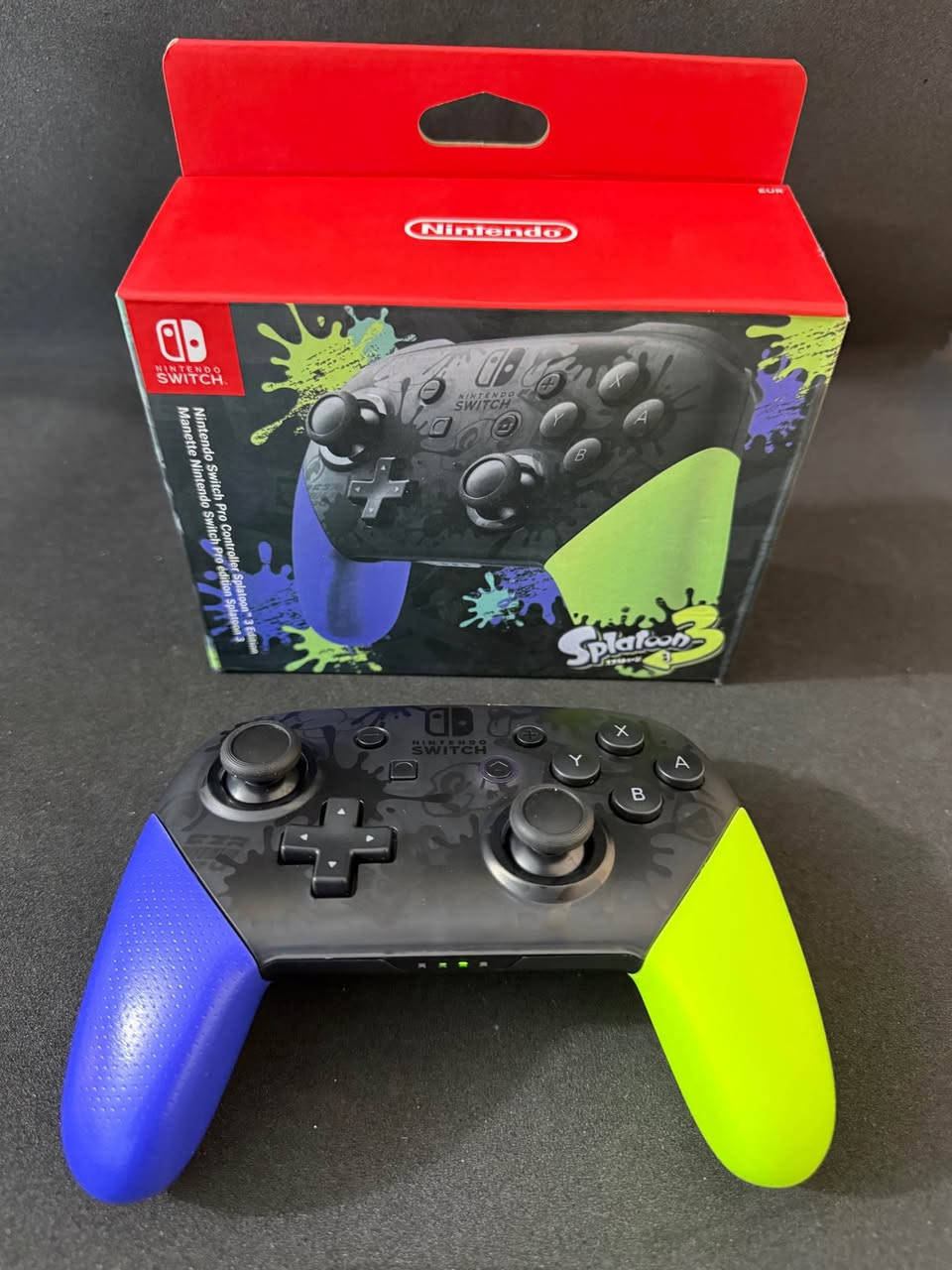 جوستك جهاز نينتندو سويتش برو إصدار سبلاتون 3

قطعة أصلية جديدة لوك

تتميز بتصميم فريد مستوحى من لعبة Splatoon 3 بألوان زاهية ومقابض مريحة

تدعم تقنية التحكم بالحركة (Motion Controls) وخاصية الاهتزاز عالي الدقة (HD Rumble) لتجربة لعب أكثر واقعية

تتضمن ميزة الاتصال اللاسلكي وتأتي مع كابل شحن من نوع USB-C

السعر 30 الف مع التوصيل كل العراق 🚚

للحجز والاستفسار مراسلة الصفحة 

رابط واتساب مباشر الي يريد يراسلني 👇

https://wa.me/message/ANGQMMLUZKO4C1 بغداد, العراق


**إذا كنت صاحب هذا الإعلان وتريد حذفه لأي سبب، رجاءا أرسل رسالة إلى الدعم الفني**