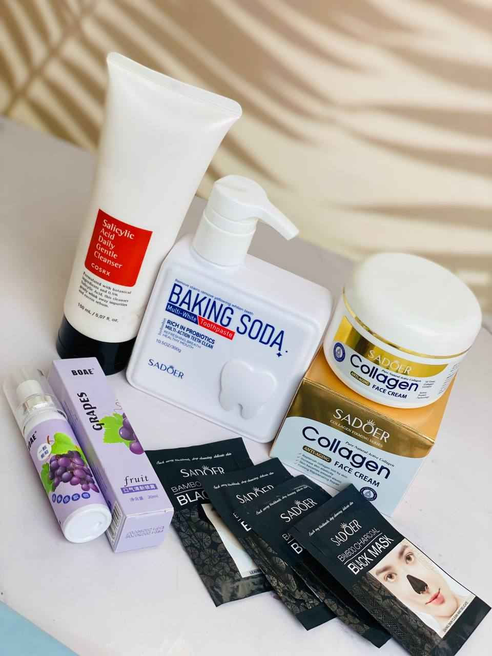 ✨🎀 عرض العناية المتكامل 🎀✨

باكج يهتم ببشرتج ونظافتج الشخصية بكل شي تحتاجينه 💕

يشمل العرض:

🧴 كريم سادور ترطيب
يرطب البشرة بعمق ويخليها ناعمة ومشرقة ✨

🪥 معجون أسنان
تنظيف عميق وانتعاش يدوم طول اليوم 😁

🫧 غسول كوزركس
ينظف البشرة بلطف ويقلل الدهون والشوائب 💦

💨 معطر فم
نفس منعش وثقة أعلى بكل وقت 👌

🖤 ماسكات إزالة الرؤوس السوداء (٤ قطع)
تنظيف للمسام وإزالة الرؤوس السوداء من أول استخدام دهل اوران, واسط


**إذا كنت صاحب هذا الإعلان وتريد حذفه لأي سبب، رجاءا أرسل رسالة إلى الدعم الفني**