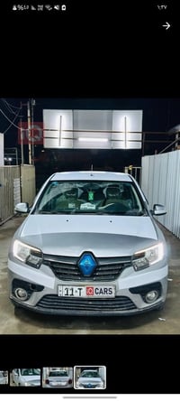 رينو سمبل ٢٠١٩ للبيع سيارة نضيفة حادثها امامي وبيها ضربة دراجة باب خلف...