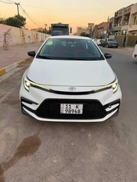 تويوتا كورلا شكل امريكي موديل 2025 الفئة S بلاك ادشن  عداد المسافات 30...