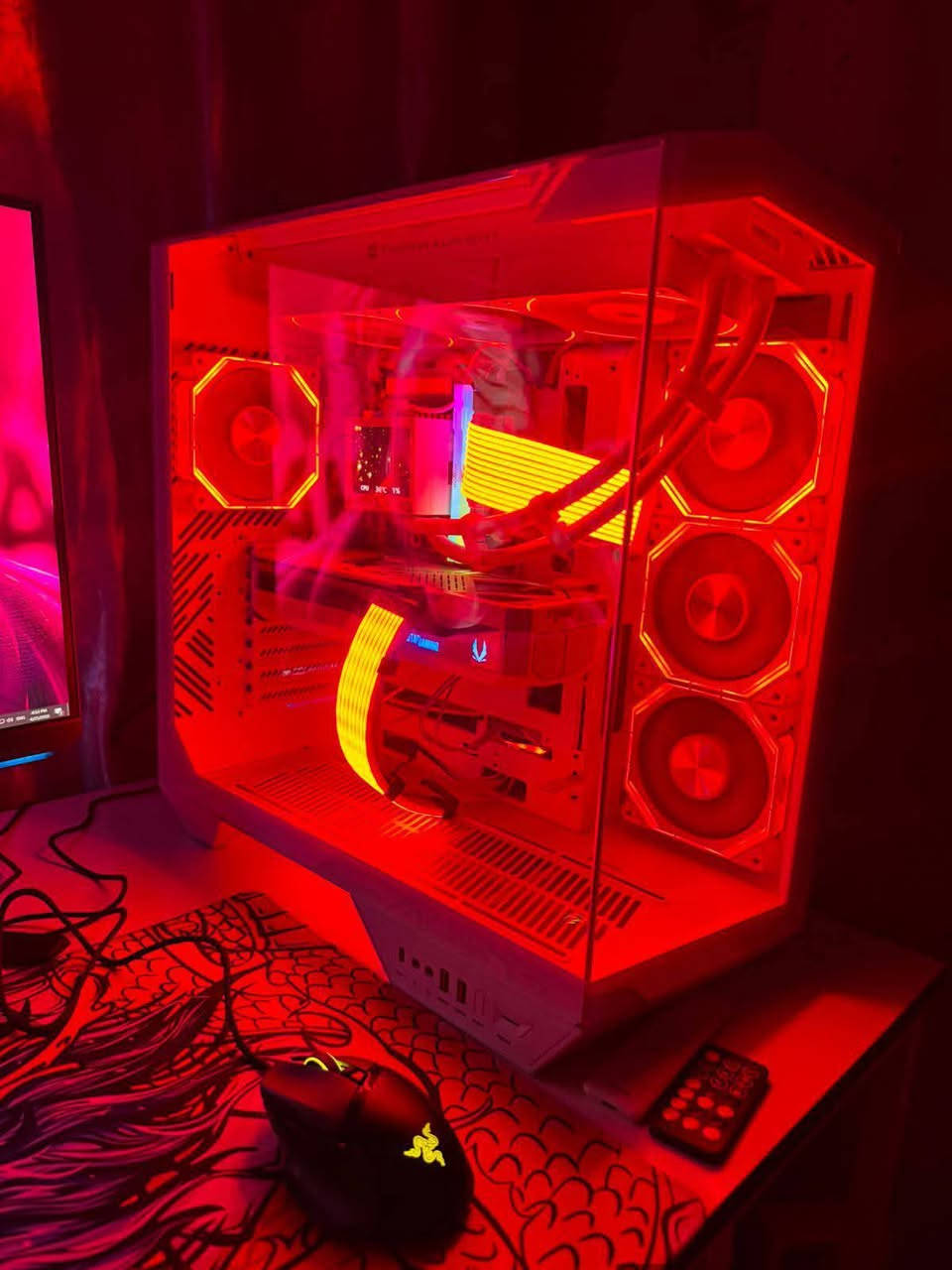 Cor i 5 14400f 2.50hz
Ram 32g 6400 hz ddr 5 Addgame
M.b b 760M-HDV/M2 Asrock white
Psu 850w gold thermalright
Gpu 5070ti 16g Zotac white
Liquidcooler thermalright 360mm white mjolnir lcd Argb
M.2 1 t addlink
Case darkflash dy470 white
السعر :3 مليون
التواصل:***********

