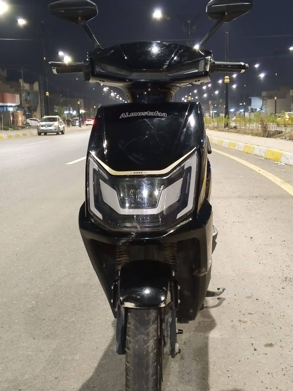 🔹 دراجة شحن للبيع
⚫ السودة: 5 بطاريات سعرها  ٣٥٠
🔵 : الزرگة6 بطاريات سعرها ٣٥٠
🔋 البطاريات بحالة متوسطه
⚙️ شرط: ملف + عقل أصلي
✅ جاهزات للشغل⚫ 
🔵 
🔋للتواصل 
***********
***********
