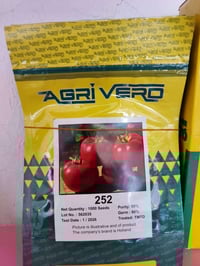 تم وصول كميه من بذور طماطه 252 صنف مبكر ممتاز ومعروف لدى الفلاليح يتوف...