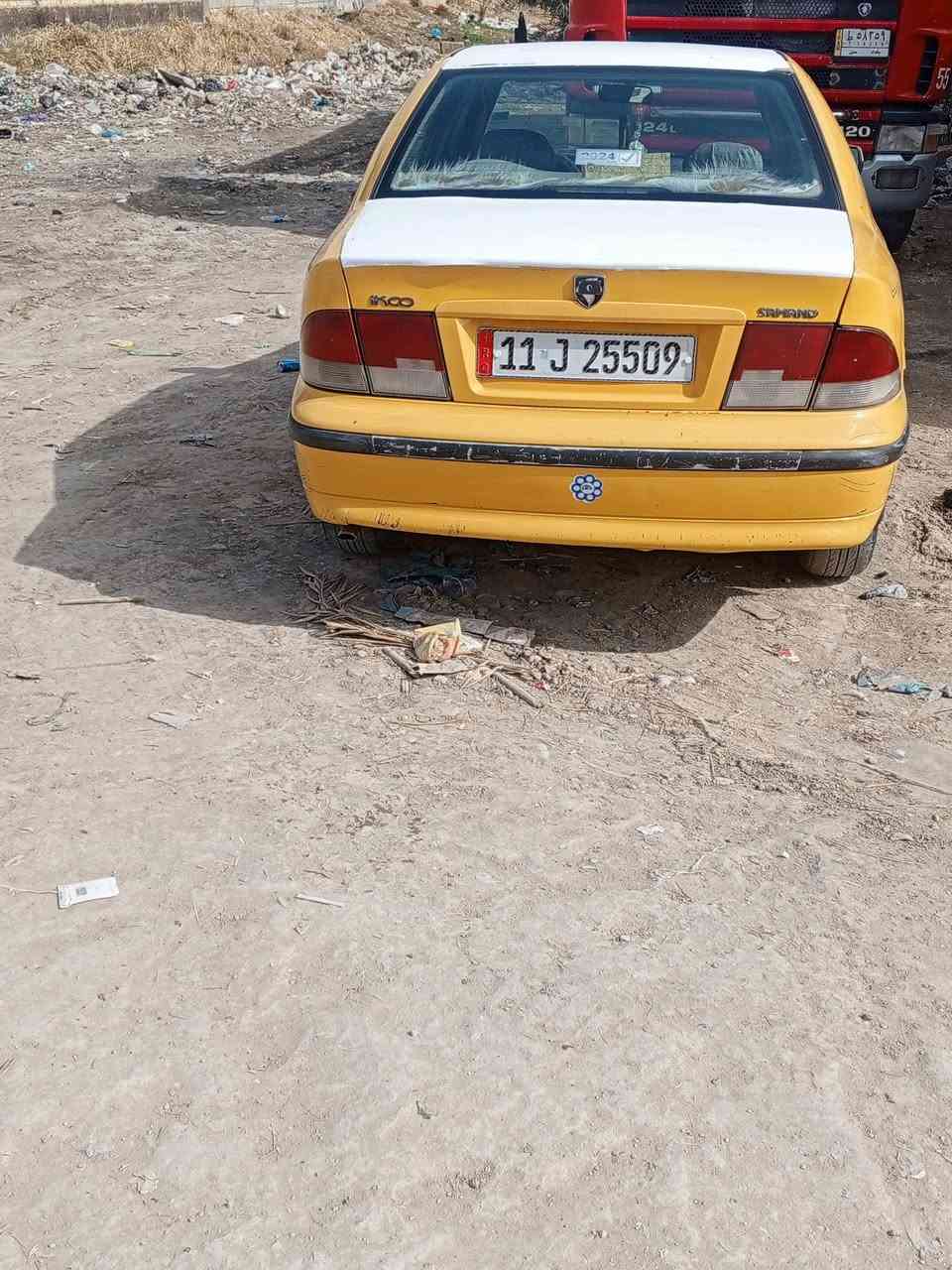 السلام عليكم سياره سمند للبيع جهاز السياره حداديه جديده سنويه بال 36 باسمي شورت التحل هيئه غرامات مصفره والسياره ما تعبانه***********
