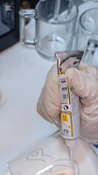 رسم وكتابه عالزجاج • كوب بغطاء خشبي • معلقه