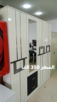 🔹 كنتور 4 باب – صناعة تركية مصنوع من خشب MDF عالي الجودة، عملي وأنيق، ...