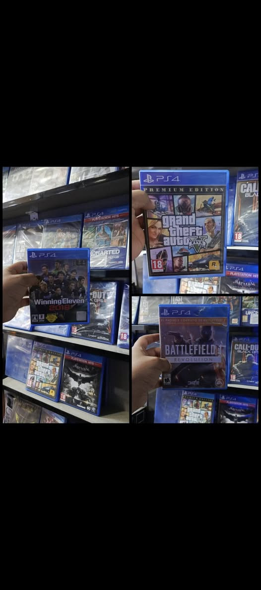 العاب مستخدم و جديد للبيع او مراوس 🎮
ضمان استبدال 3 ايام 🔥 

توصيل متوفر للجميع المحافظات 3الف فقط ❤️
بغداد مدينة الصدر قطاع 71 
***********
