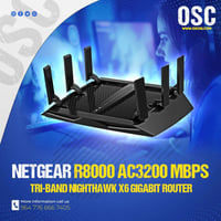 نت جير R8000 • AC3200 • ٦ هوائيات