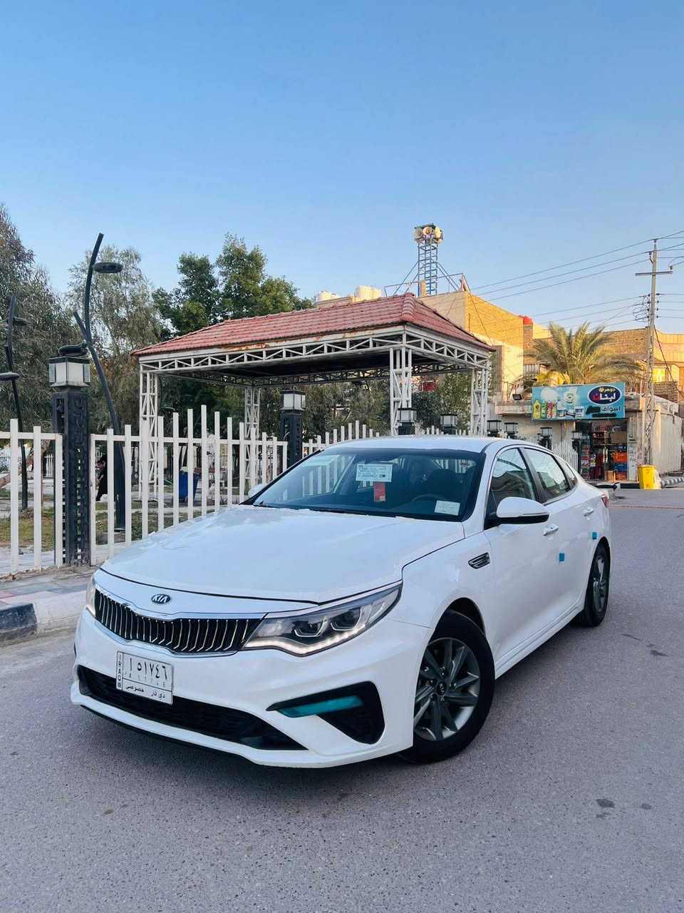 السلام عليكم 
كيا اوبتيما موديل ١٩رقم ذي قار تحويل 
بنيد صبغ فقط بدون دواخل سونار مرفق ويا الصور ماشيه ٦٩ جاهزه محرك كير تبريد حداديه طخم تاير مواصفات نص فول رادر امامي و جانب وباقي المواصفات المعروفه مكان سياره ناصرية المركز 
السعر ١٤٨الشراي يتصل ***********
