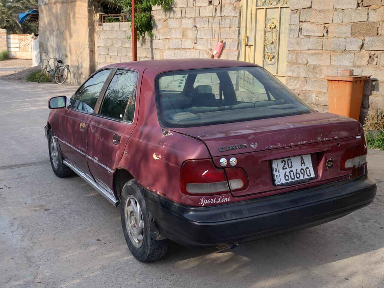 السلام عليكم سياره النترا دمعه 94سياره باسمي سنويه جديده هزه جديده كير عادي رايده 22ورقه وبيه مجال الشراي العنوان بعقوبه 

غير متوفر فيسبوك 
الاستفسار ***********
