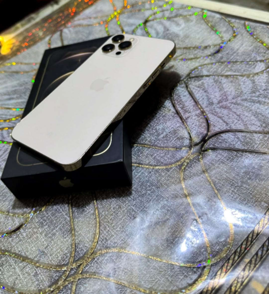 📱 iPhone 12 Pro Max للبيع
الحالة: نظافة 100%
السعة: 256GB
الجهاز جديد جداً
الجهاز مفحوص ويعمل بكفاءة عالية 
📦 يوجد توصيل داخل بغداد / الكرخ

📍 العنوان: بغداد – البياع
📞 رقم الهاتف / واتساب:***********
اسعر 425
